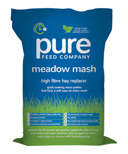 Pure Feed Company Pure Meadow Mash 15kg - Chestnut Mill