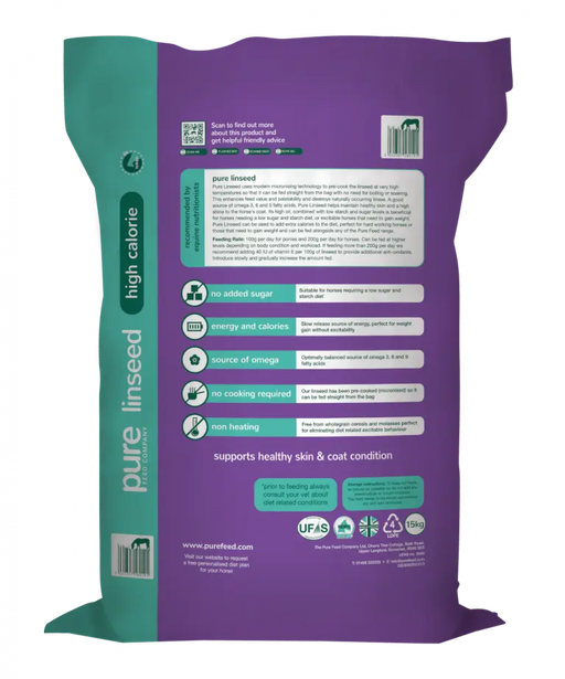 Pure Feed Pure Linseed - 15 kg - Chestnut Mill