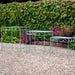 RECTANGULAR GARDEN TABLES - SET OF 3 - GREEN Ascalon