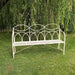 REEDED BENCH - CREAM - Chestnut Mill