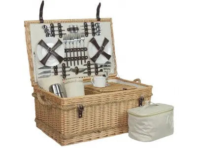 ROPE HANDLED 6 PERSON HAMPER - Chestnut Mill