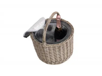 ROUND GREY CHILLER BASKET - Chestnut Mill