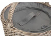 ROUND GREY CHILLER BASKET - Chestnut Mill