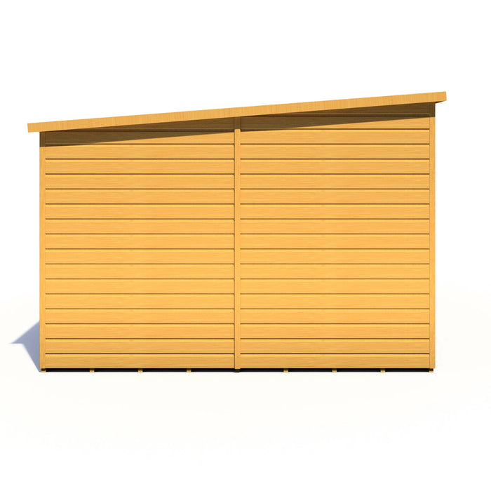 Ranger 12'x10' Double Door Shiplap Shed - Chestnut Mill