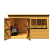 Ranger 12'x10' Double Door Shiplap Shed - Chestnut Mill