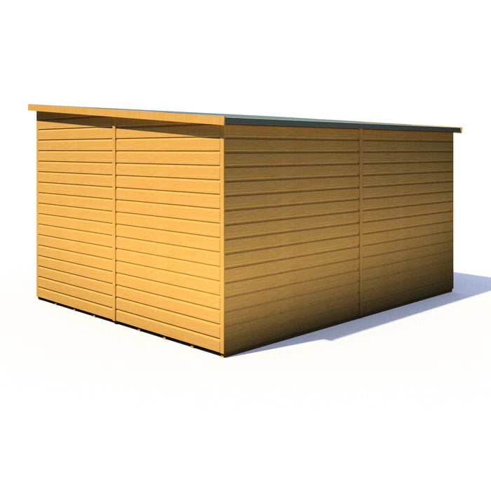 Ranger 12'x10' Double Door Shiplap Shed - Chestnut Mill