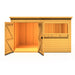 Ranger 12'x8' Double Door Shiplap Shed - Chestnut Mill