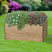 Rectangular Raised Bed 45 cm High, 60 x 90cm - Chestnut Mill