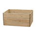 Rectangular Raised Bed 45 cm High, 60 x 90cm - Chestnut Mill