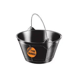 Red Gorilla Rubber Feed Bucket - 10 L - Chestnut Mill