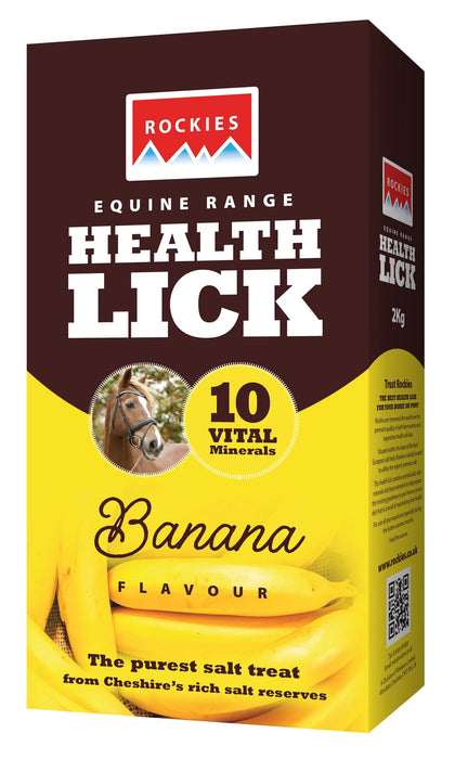 Rockies Banana Lick - 2 kg - Chestnut Mill