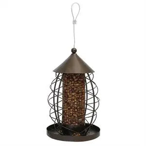 Rosewood Antique Lantern Nut Feeder - Chestnut Mill