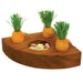 Rosewood Boredom Breaker Carrot Toy & Treat Holder - Chestnut Mill