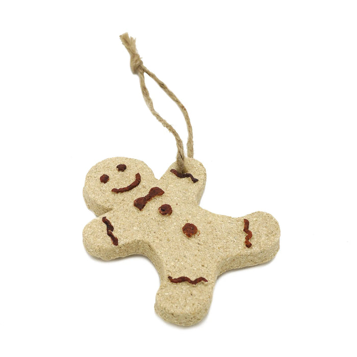 Rosewood Boredom Breaker Gnawable Gingerbread Man x 6 - Chestnut Mill