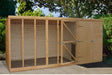 Sanda Dog Kennel & Run - 4 'x 12' - Chestnut Mill