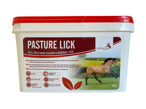 Saracen Pasture Horse Mineral Lick - 10 kg - Chestnut Mill