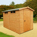 Security Shed Apex 10' x 8' - Chestnut Mill