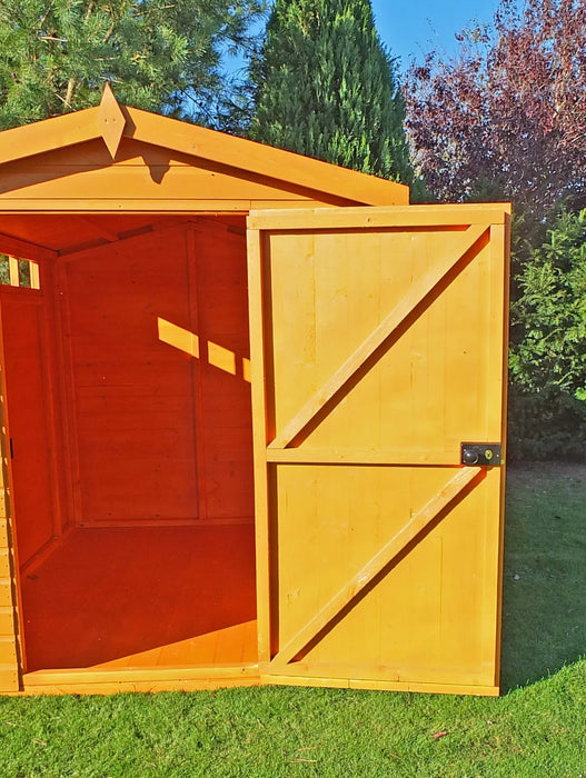 Security Shed Apex 10' x 8' - Chestnut Mill