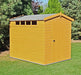 Security Shed Apex 8' x 6' - Chestnut Mill