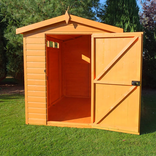 Security Shed Apex 8' x 6' - Chestnut Mill