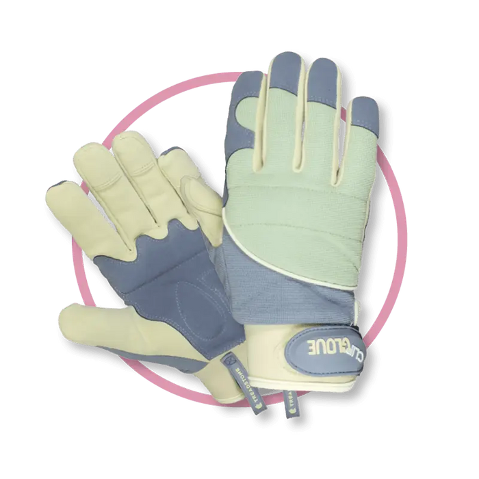 Shock Absorber Gardening Gloves - Ladies - Chestnut Mill