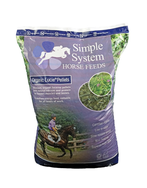 Simple System Organic Lucie Pellets  - 20KG (200g Free Sample Available) - Chestnut Mill