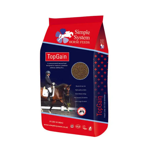 Simple System Top Gain - Top Up Feed - 20 kg - Chestnut Mill