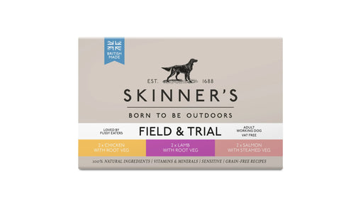 Skinners Field & Trial Adult Multipack  GF 6 x 390g - Chestnut Mill