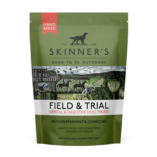 Skinners Field & Trial Dental & Digestive Dog Treats 8 x 90g - Chestnut Mill