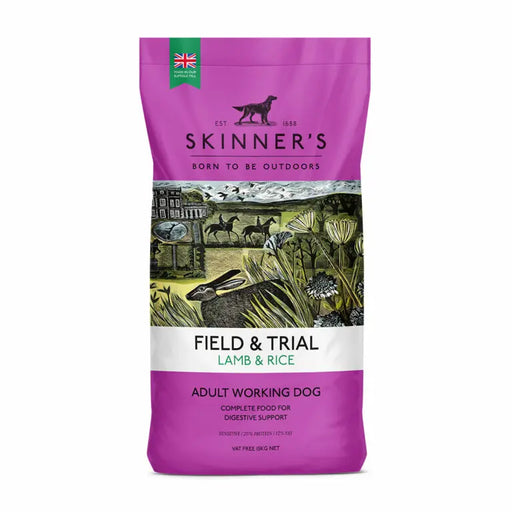 Skinners Field & Trial Lamb & Rice - Various Sizes Skinners