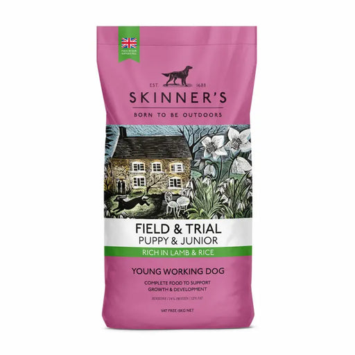 Skinners Field & Trial Puppy Lamb & Rice -Various Sizes Skinners