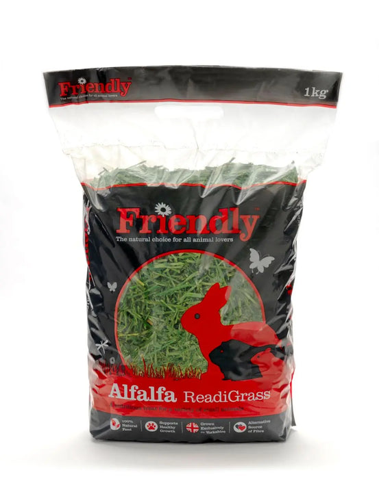 Small Friendly Alfalfa Readigrass 4x 1kg - Chestnut Mill