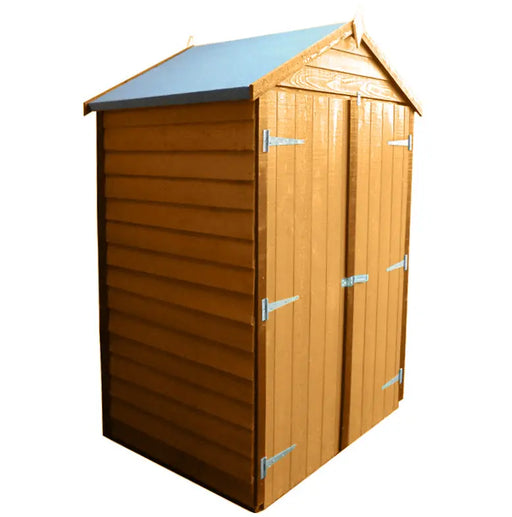 Tool Store / Small Shed - 4' x 3' Overlap Double Doors - Chestnut Mill