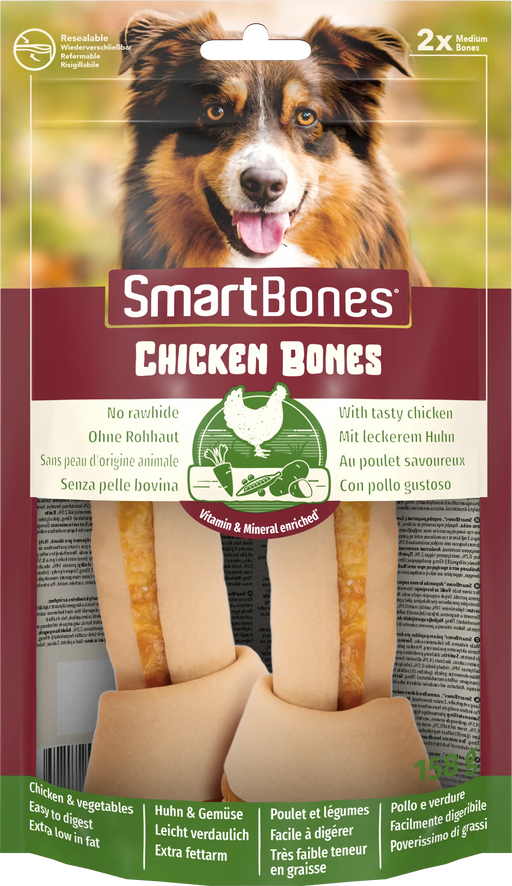 SmartBones Chicken Medium Dog Treats 7 x 2 Pieces - Chestnut Mill