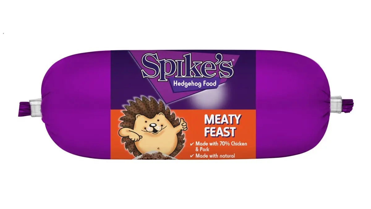 Spike's Meaty Feast Sausage Hedgehog Food 21 x 120g - Chestnut Mill