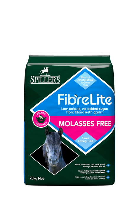 Spillers Fibre Lite Molasses Free 20kg - Chestnut Mill