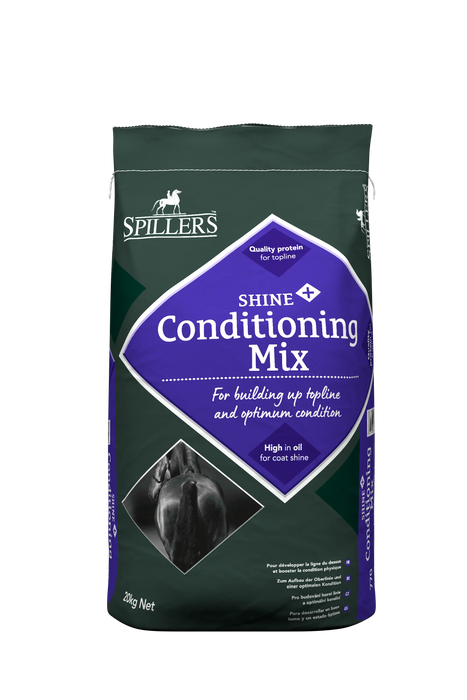 Spillers Shine + Conditioning Mix 20kg - Chestnut Mill