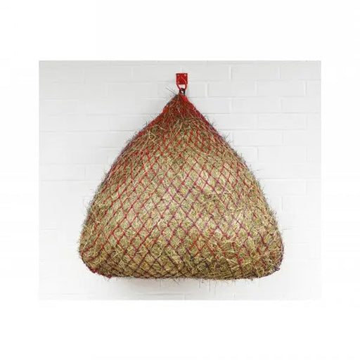 Square Bottom Slow Feeder Hay Net Blue - Large - Chestnut Mill