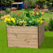 Square Raised Bed 45 cm High, 60 x 60cm - Chestnut Mill