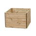 Square Raised Bed 45 cm High, 60 x 60cm - Chestnut Mill