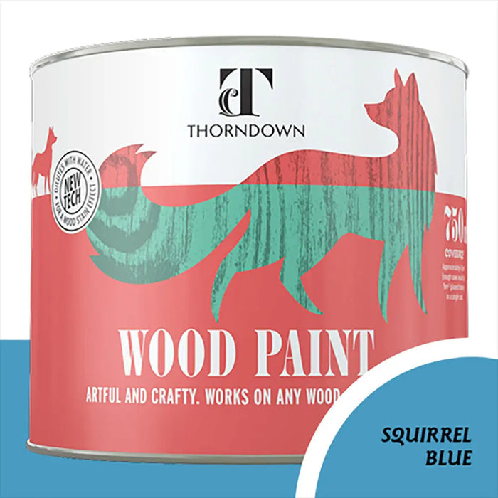 Squirrel Blue Wood Paint - Chestnut Mill