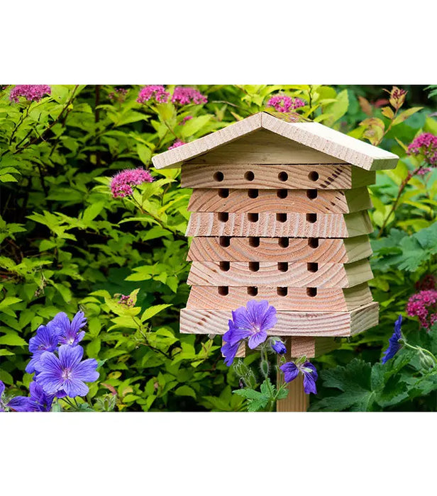 Stacking Solitary Bee Hive - Chestnut Mill