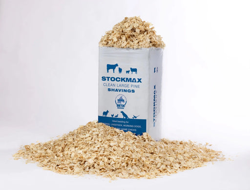 Stockmax Pine Shavings Animal Bedding - 20kg Bedmax