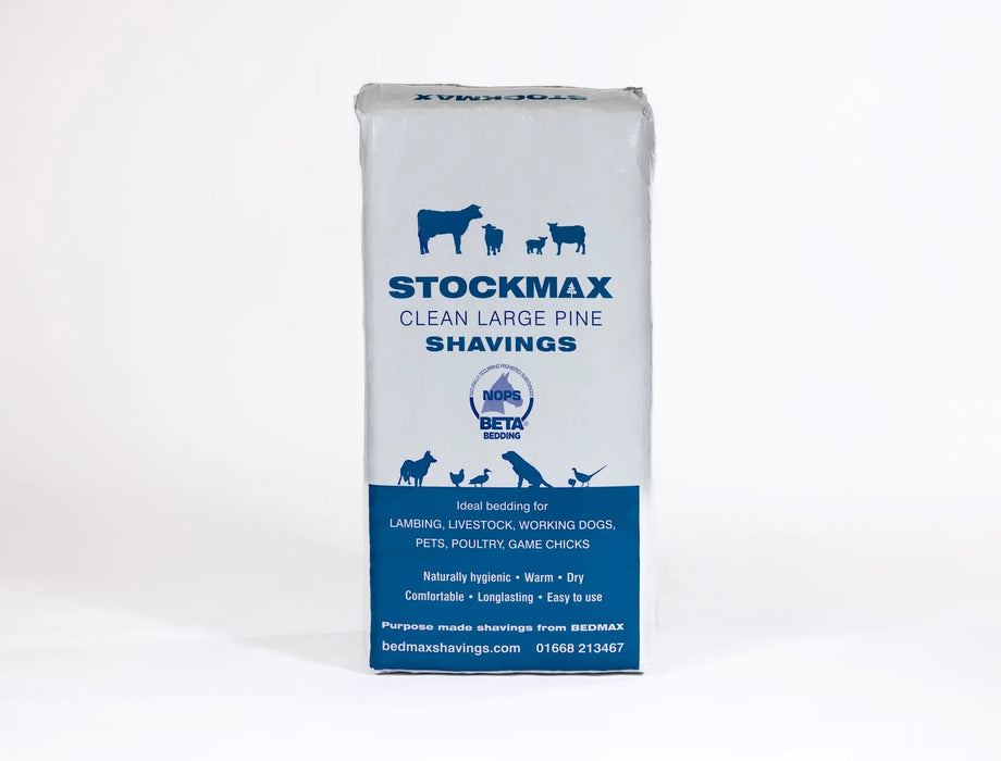 Stockmax Pine Shavings Animal Bedding - 20kg Bedmax