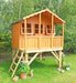 Stork Playhouse 6' x 4' On Platform - OPTIONAL SLIDE - Chestnut Mill