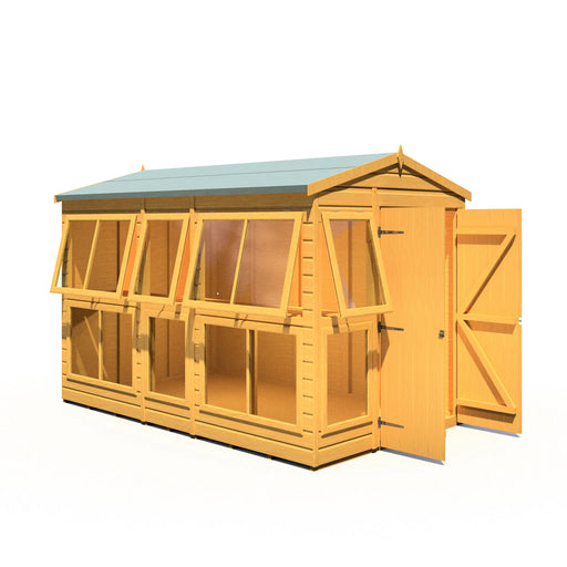 Sun Hut Potting Shed - 6'x10' - Chestnut Mill