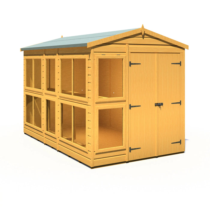 Sun Hut Potting Shed - 6'x10' - Chestnut Mill