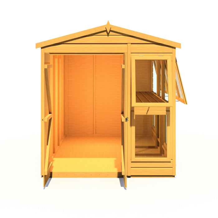 Sun Hut Potting Shed - 6'x10' - Chestnut Mill