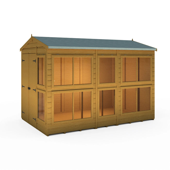 Sun Hut Potting Shed - 6'x10' - Chestnut Mill