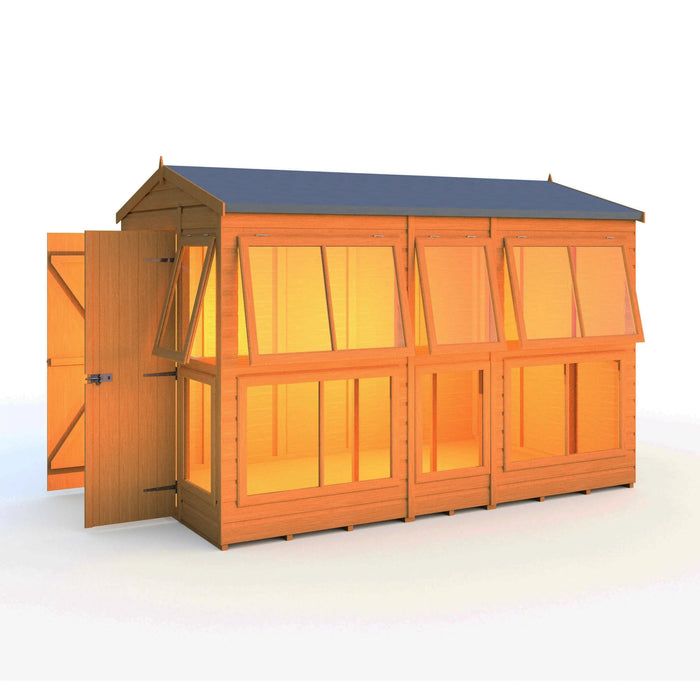 Sun Hut Potting Shed - 6'x10' - Chestnut Mill